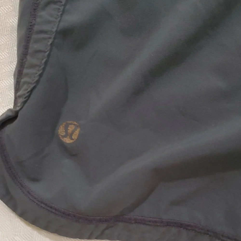 lululemon athletica Black Shorts with Heather Gray Waistband - Picture 4 of 11